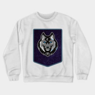 Night Wolf Crewneck Sweatshirt